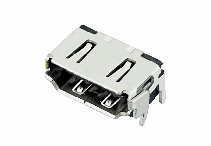 HDMI 19P SMT 短型無螺孔