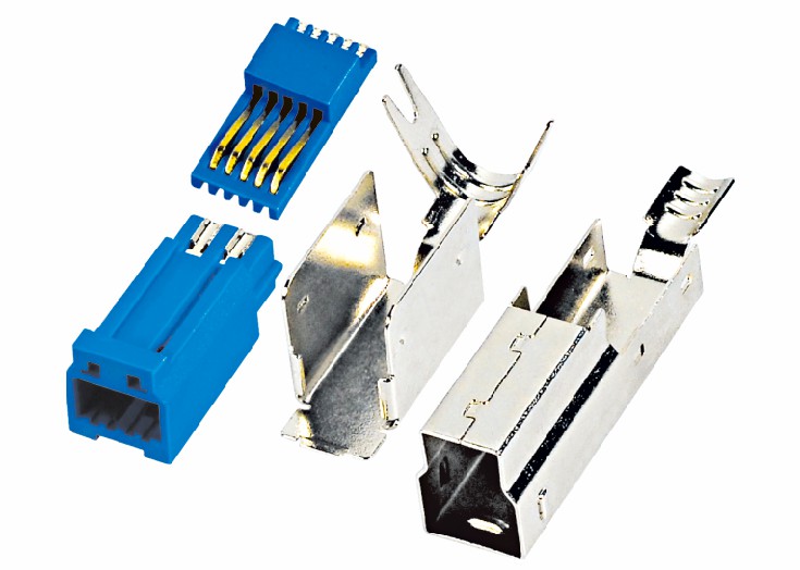 USB 3.0 B/M 四件式